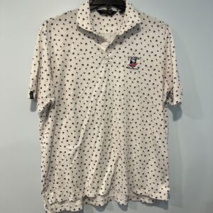 Polo Golf Ralph Lauren 2019 US OPEN Pebble Beach Polo Shirt White Floral Xl
